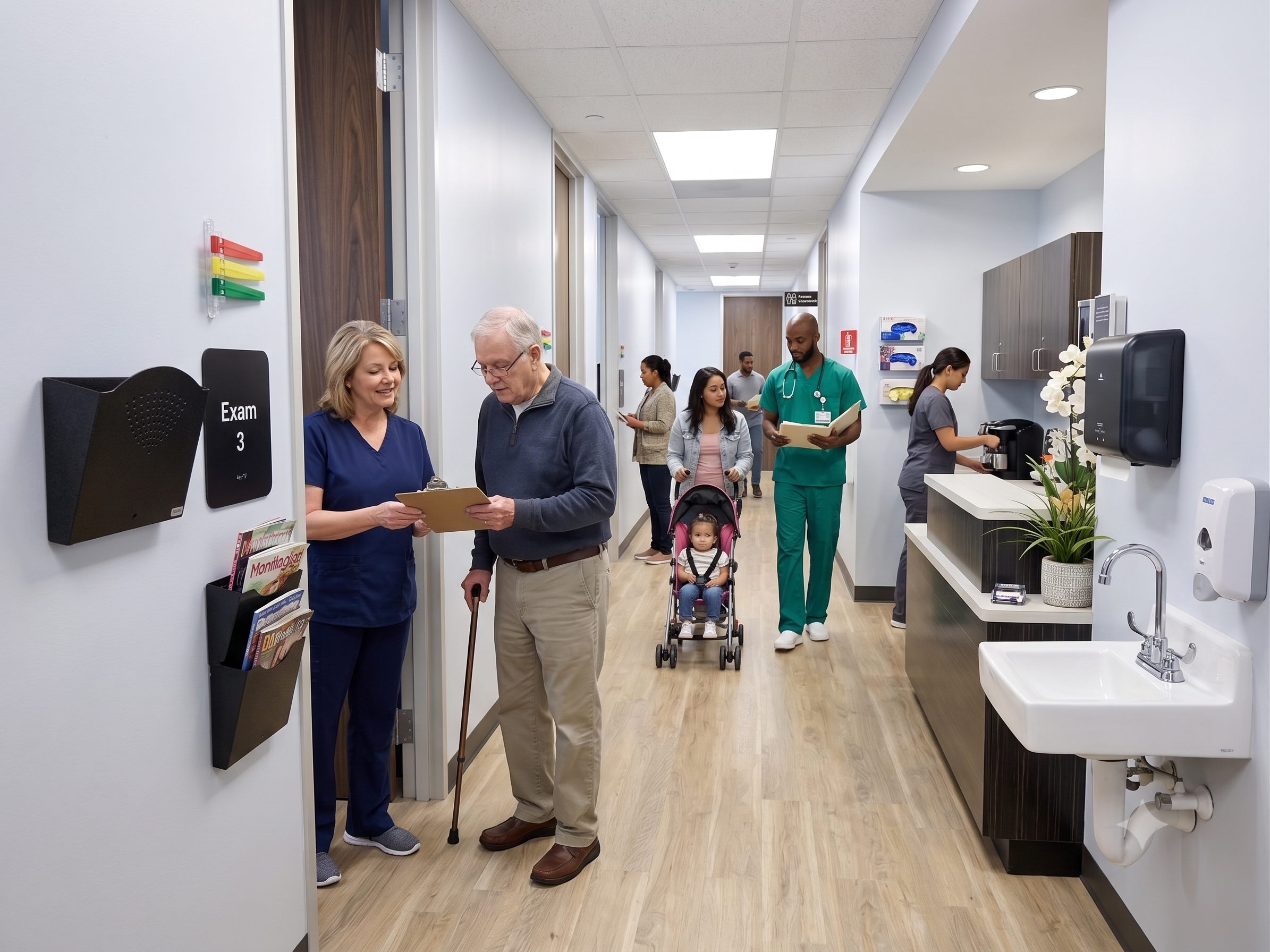 Your GI Center staff connecting with community members at a Houston area health fair