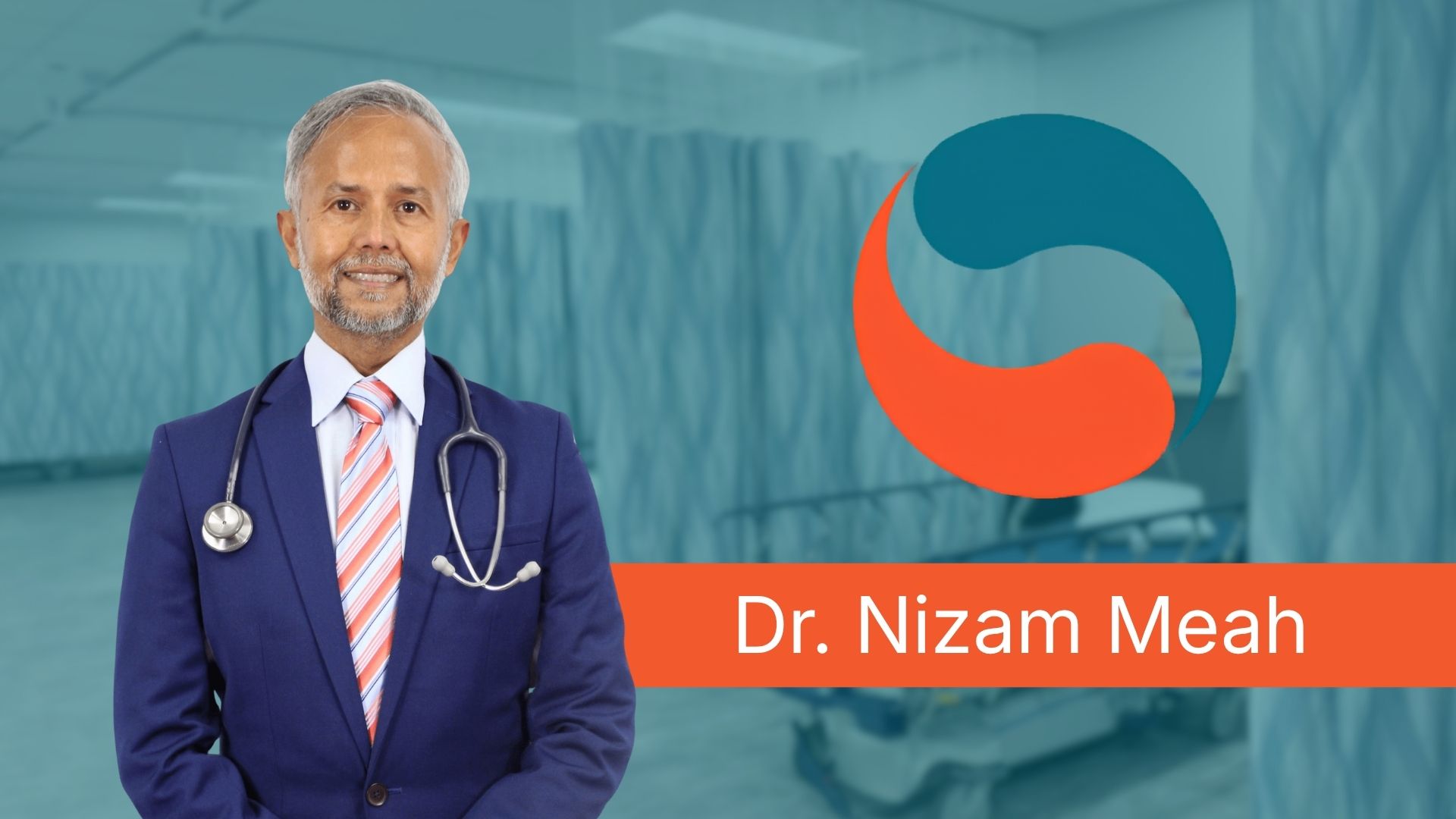 An official announcement cover graphic featuring board-certified gastroenterologist Dr. Nizam Meah of Your GI Center celebrating his clinical trials certification in South Houston TX.